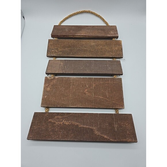 Rustic Cross Nails Wooden Hunter Cabin Wall Art Cold Beer Hot Coffee 8 Pointer - Picture 5 of 5